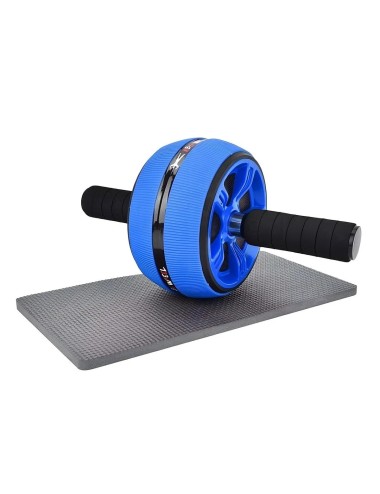 Rueda Abdominal Rodillo Grueso Tipo Barril Gym + Tapete