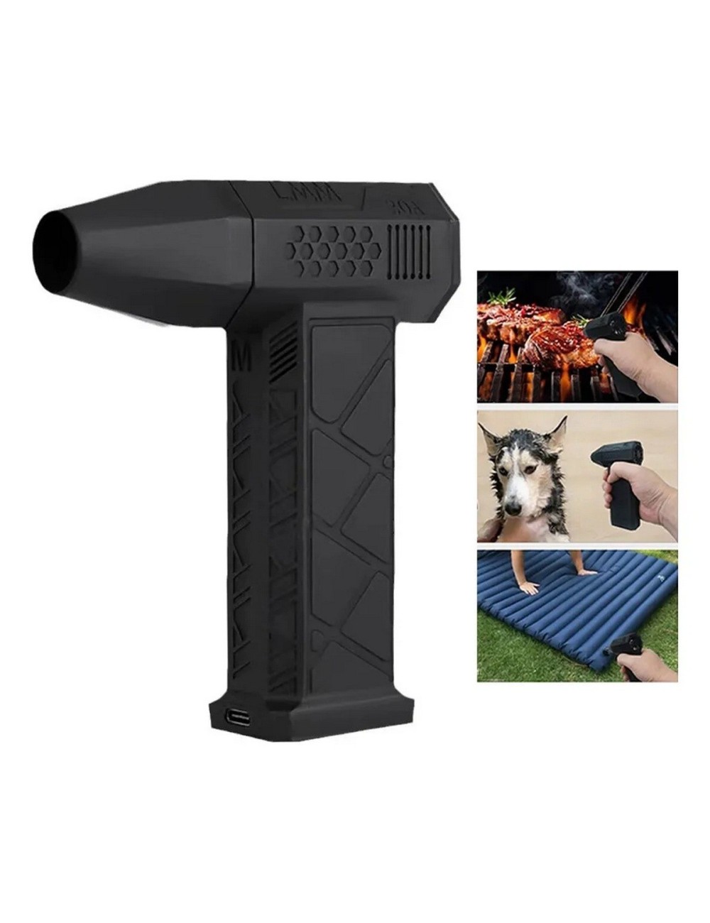 Soplador Mini Jet Turbo 130000 Rpm Ventilador Portatil