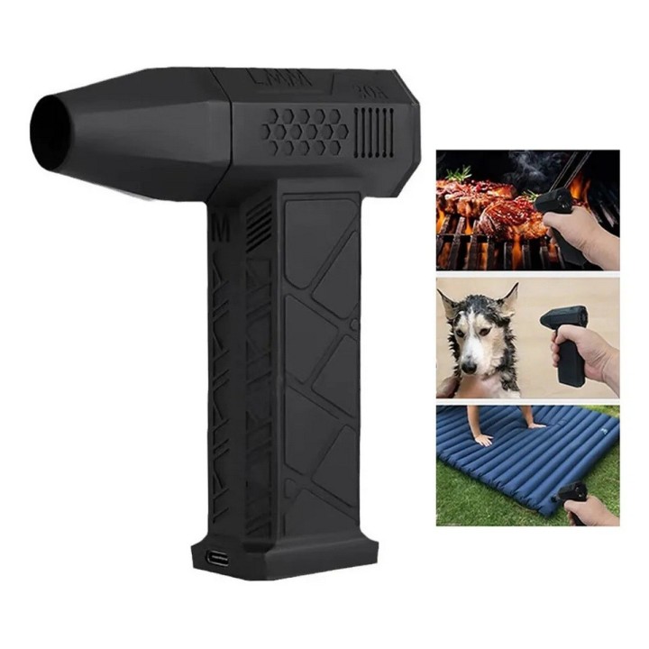 Soplador Mini Jet Turbo 130000 Rpm Ventilador Portatil