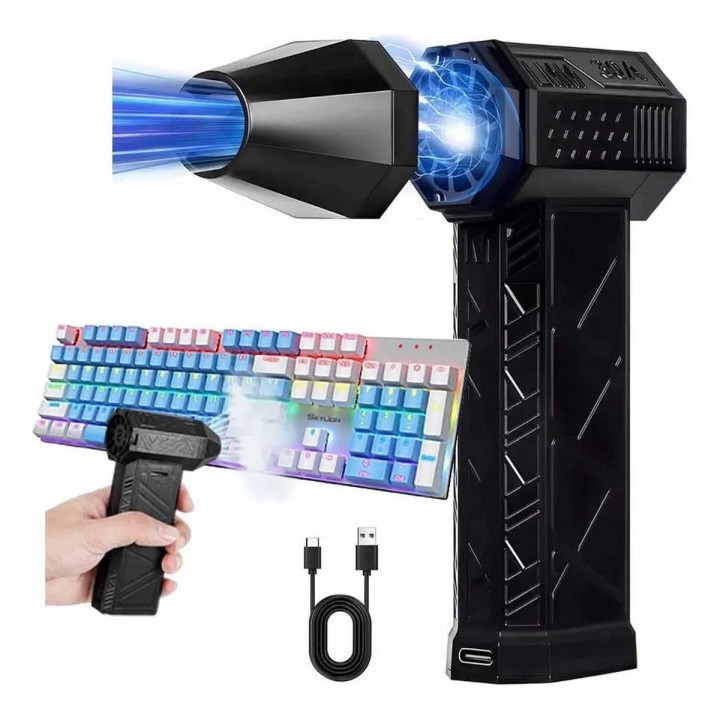 Soplador Mini Jet Turbo 130000 Rpm Ventilador Portatil