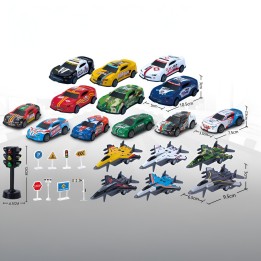 Vehiculos De Transporte Carro Aviones De Cuerda Juguete Niño