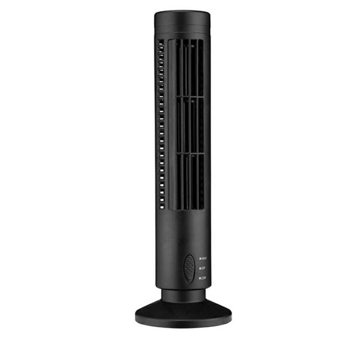 Ventilador Vertical Portatil Torre Fan Dos Velocidades