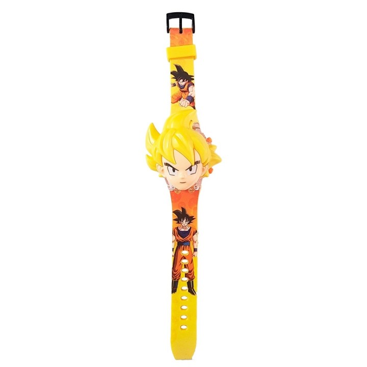 Reloj Niños Digital Luces Sonido Tapa Goku Dragon Ball Z