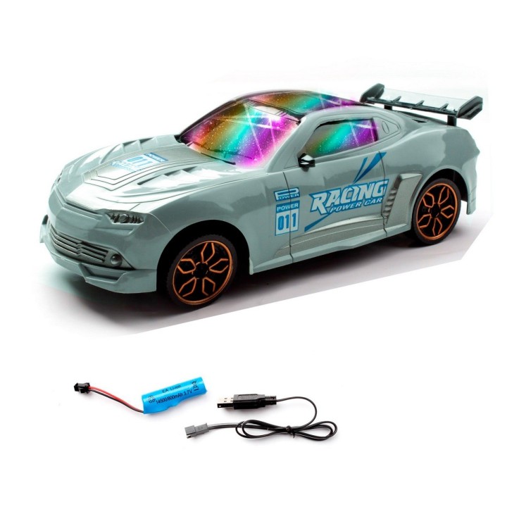 Carro Policia Luces Sonido Recargable Juguete Niños