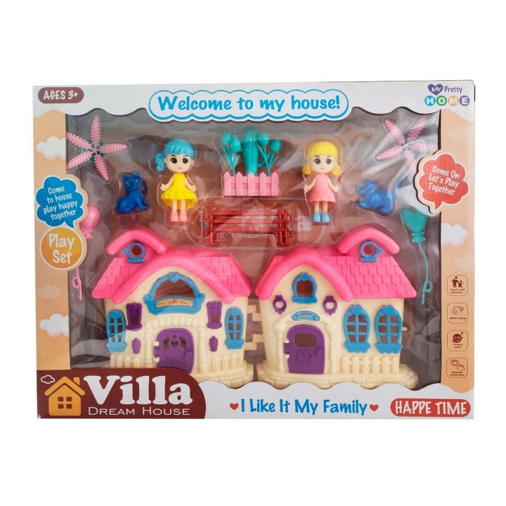 Casa Mascota Accesorios Muñeca Juguete Niñas Interactivo