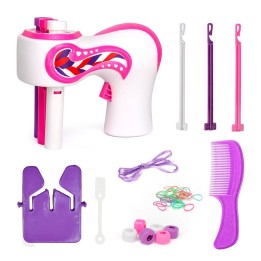 Set Kit Para Hacer Peinados Trenzas Niñas Interactivo