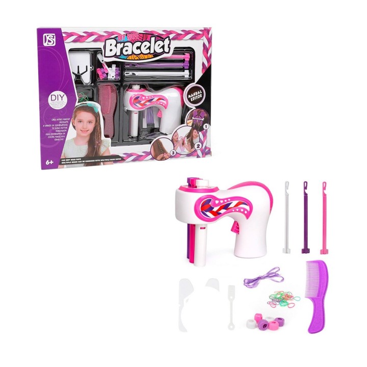 Set Kit Para Hacer Peinados Trenzas Niñas Interactivo