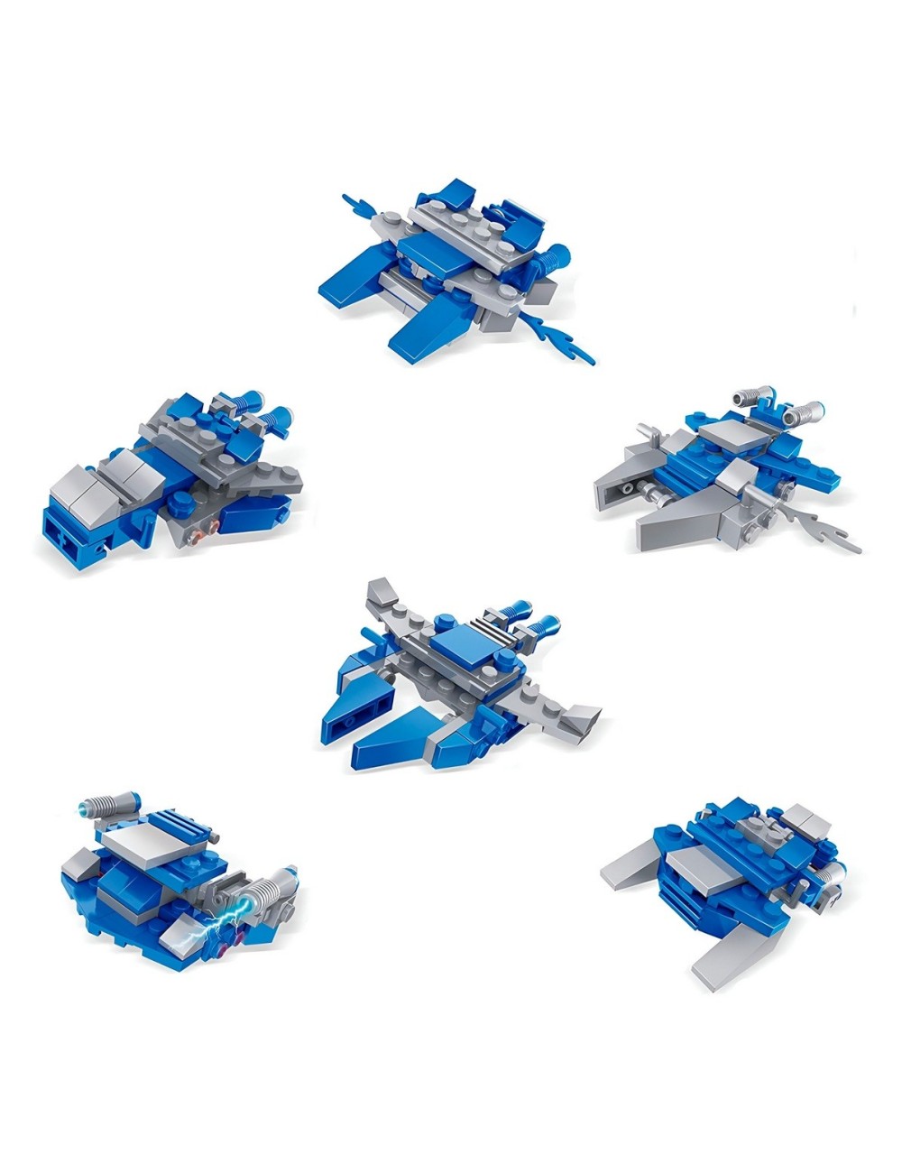 Juguete Armable Nave Espacial Sorpresa Armatodo Star X 1und