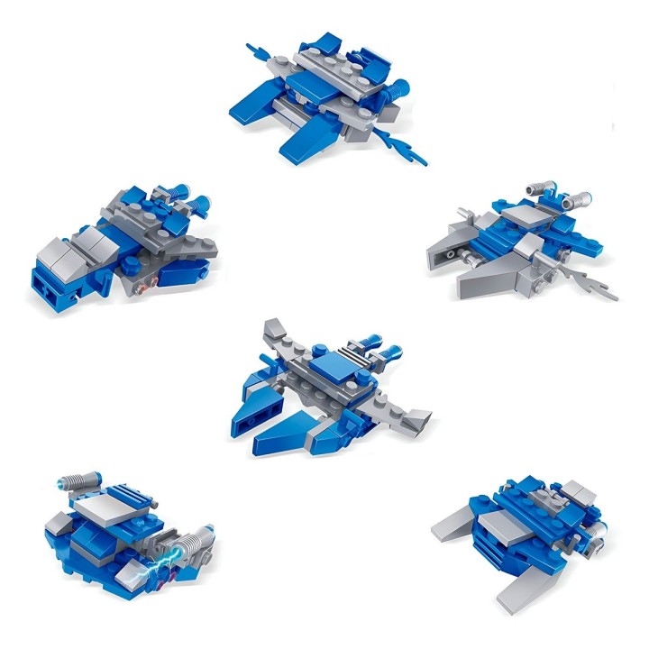 Juguete Armable Nave Espacial Sorpresa Armatodo Star X 1und