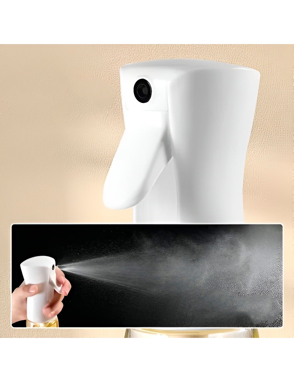 Dispensador Pulverizador Aceite Spray 300ml Grande Versátil