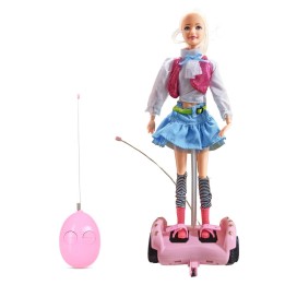 Muñeca Patineta Scooter Control Remoto Juguete + Accesorios