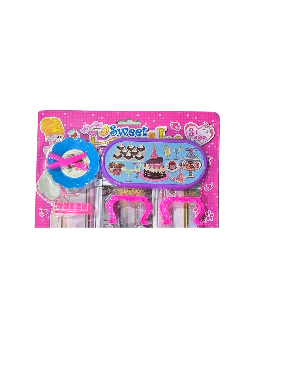 Muñeca Princesa Vestido Juguete Niñas + Accesorios Casa