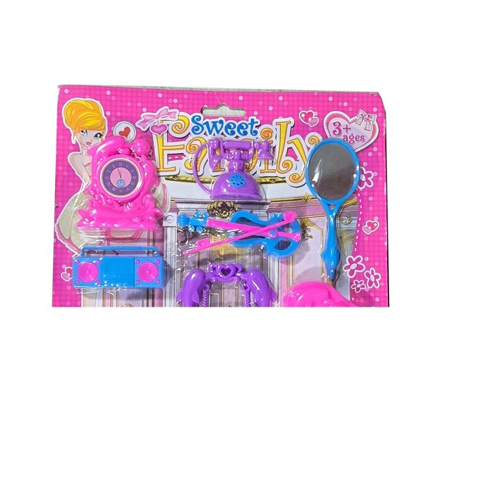 Muñeca Princesa Vestido Juguete Niñas + Accesorios Casa