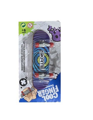 Patineta Dedos Mini Coleccion Juguete Niños X 4 Unidades