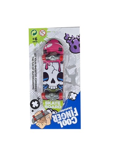 Patineta Dedos Mini Coleccion Juguete Niños X 4 Unidades