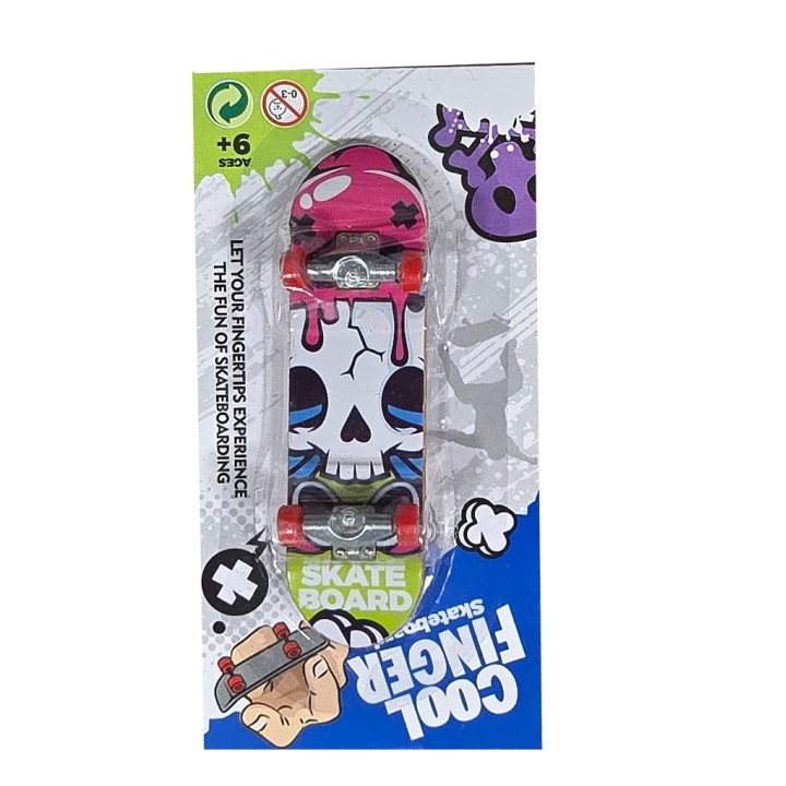 Patineta Dedos Mini Coleccion Juguete Niños X 4 Unidades