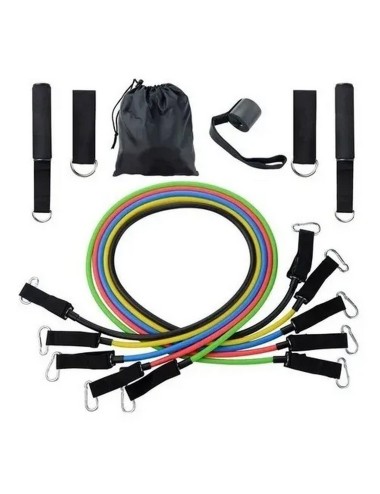 Kit De Bandas - Elasticas Tubulares De Resistencia 11 Piezas