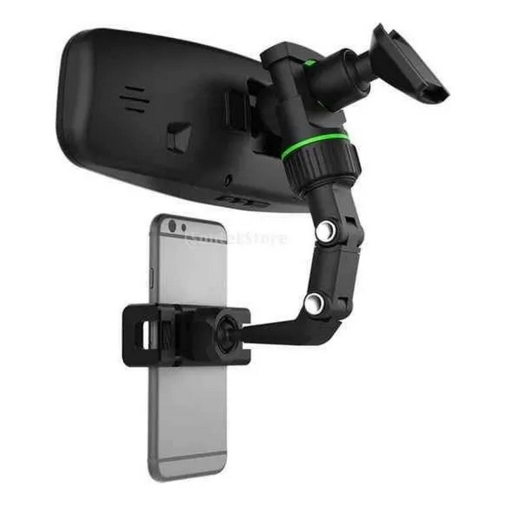 Soporte Para Teléfono Para Espejo Retrovisor 360o Multiusos