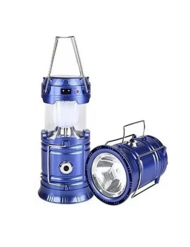 Lampara Portátil Recargable Led Linterna Camping Luz Solar