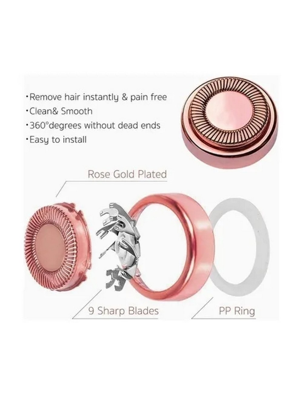 Removedor Vello Facial Mujeres