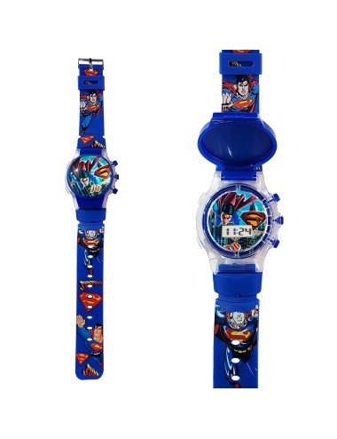 Reloj Niños Digital Tapa Infantil Luces