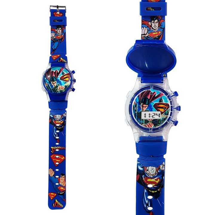Reloj Niños Digital Tapa Infantil Luces