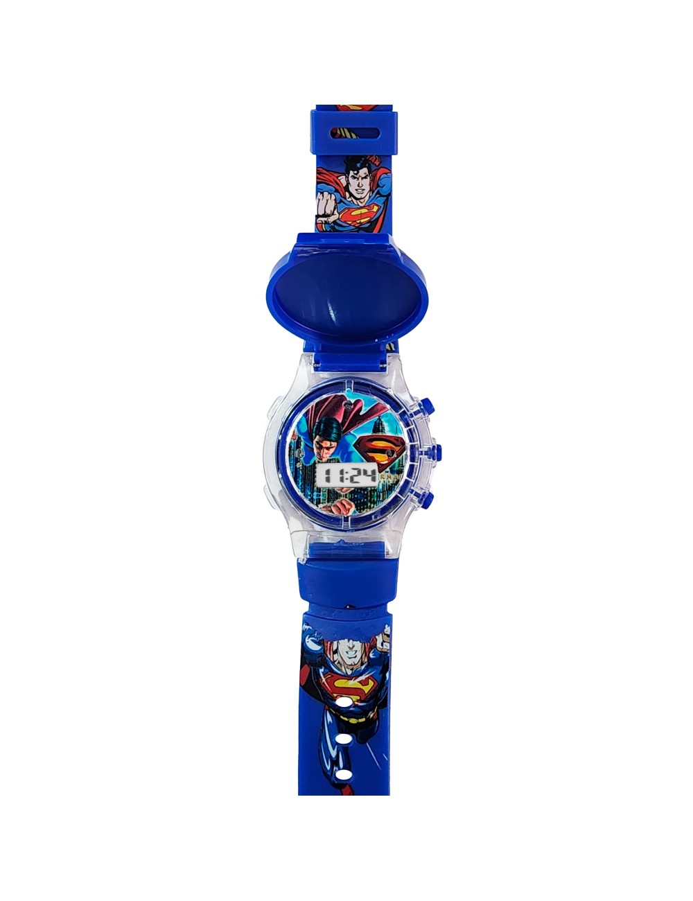 Reloj Niños Digital Tapa Infantil Luces