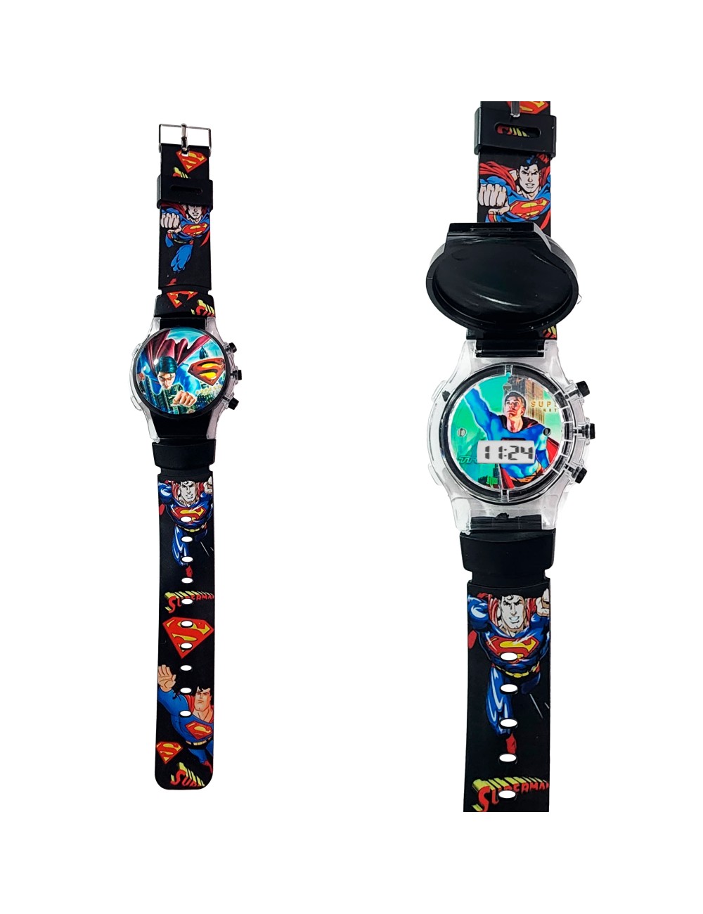 Reloj Niños Digital Tapa Infantil Luces
