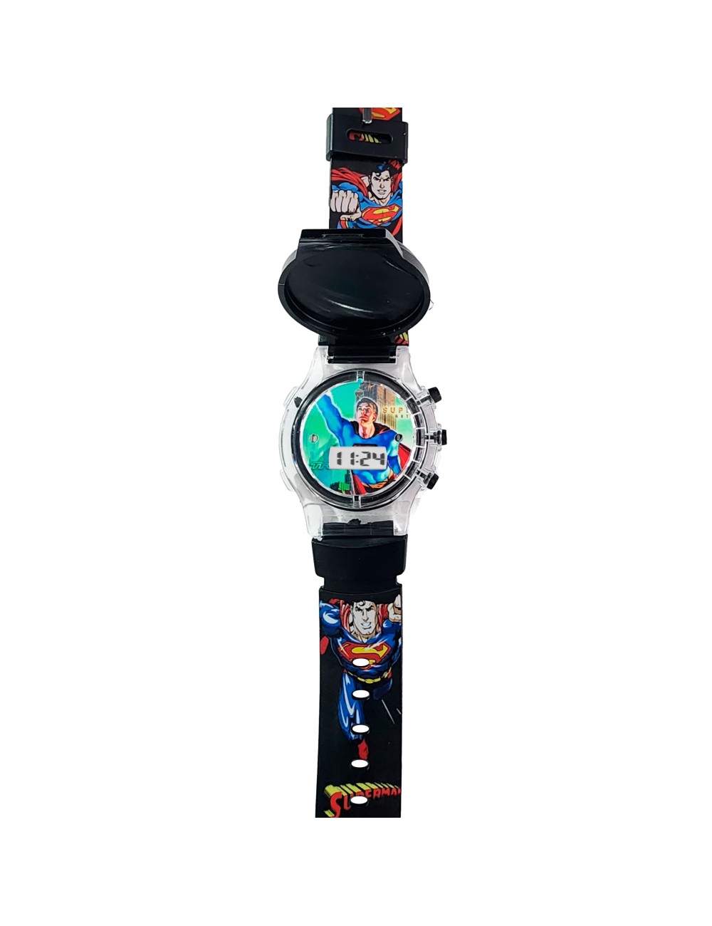Reloj Niños Digital Tapa Infantil Luces