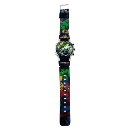 Reloj Niños Digital Tapa Infantil Luces Hulk Hombre Verde