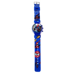 Reloj Niños Digital Tapa Infantil Luces Spiderman Araña