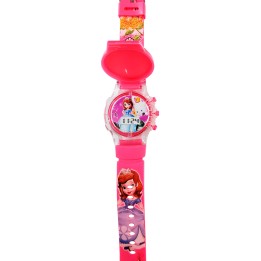 Reloj Niñas Digital Tapa Infantil Luces Princesa Cuentos
