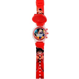 Reloj Niños Digital Tapa Infantil Luces Dragon Ball Z Goku