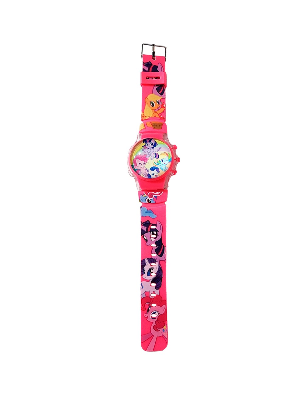 Reloj Niñas Digital Tapa Infantil Luces Sonido Unicornio
