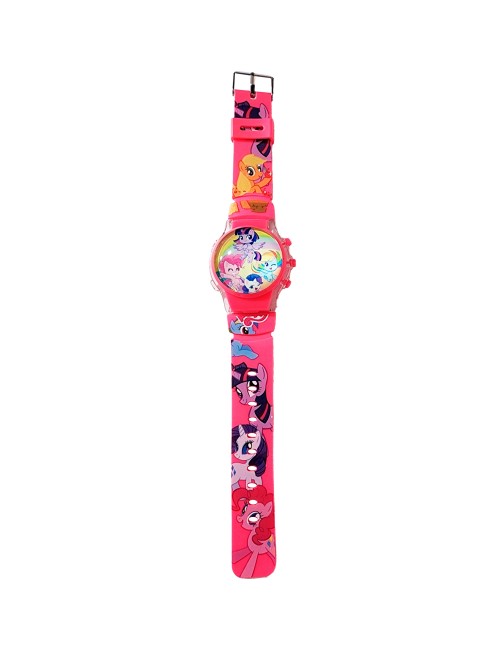 Reloj Niñas Digital Tapa Infantil Luces Sonido Unicornio