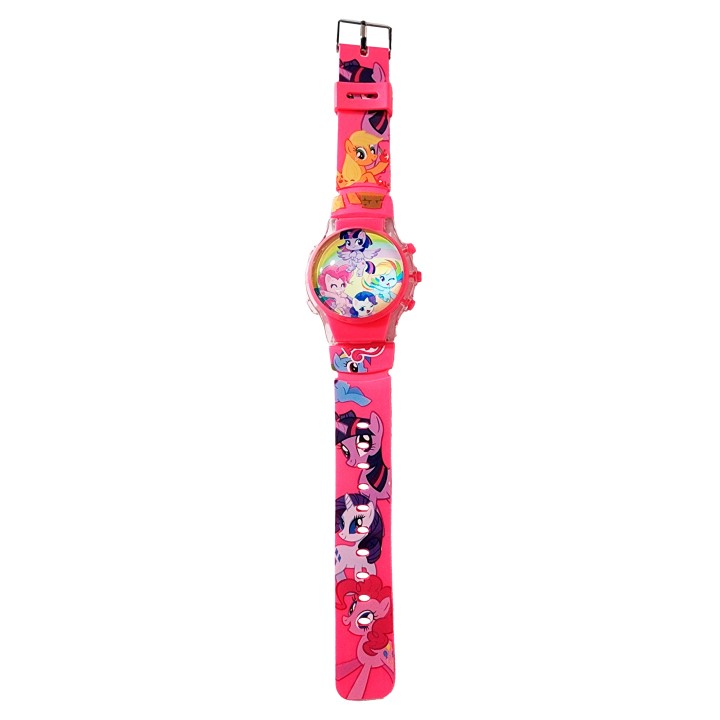 Reloj Niñas Digital Tapa Infantil Luces Sonido Unicornio