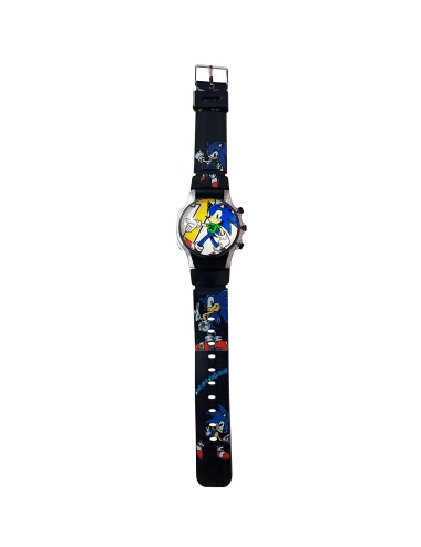 Reloj Niños Digital Tapa Infantil Luces Sonic Anime
