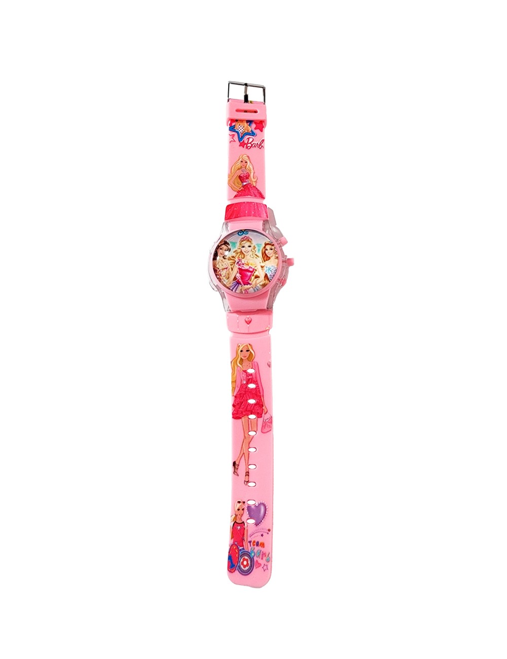 Reloj Niñas Digital Tapa Infantil Luces Sonido Muñeca