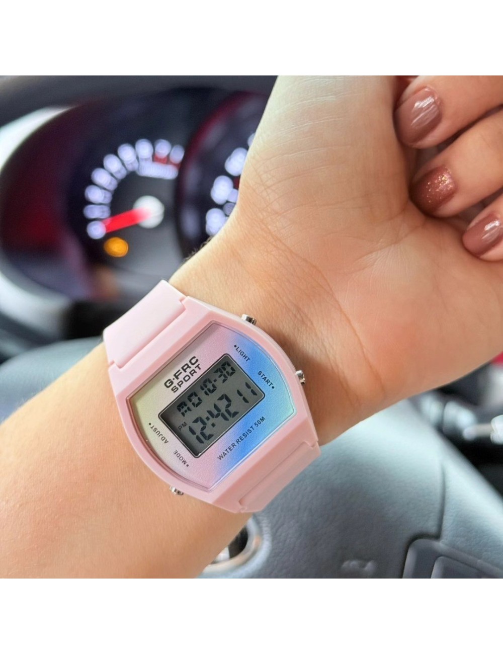 Reloj Dama G-force Mujer Digital Deportivo A24155 + Estuche