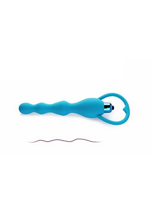 Plug Anal Vibrador Silicona Juguete + Baterias 26495-16