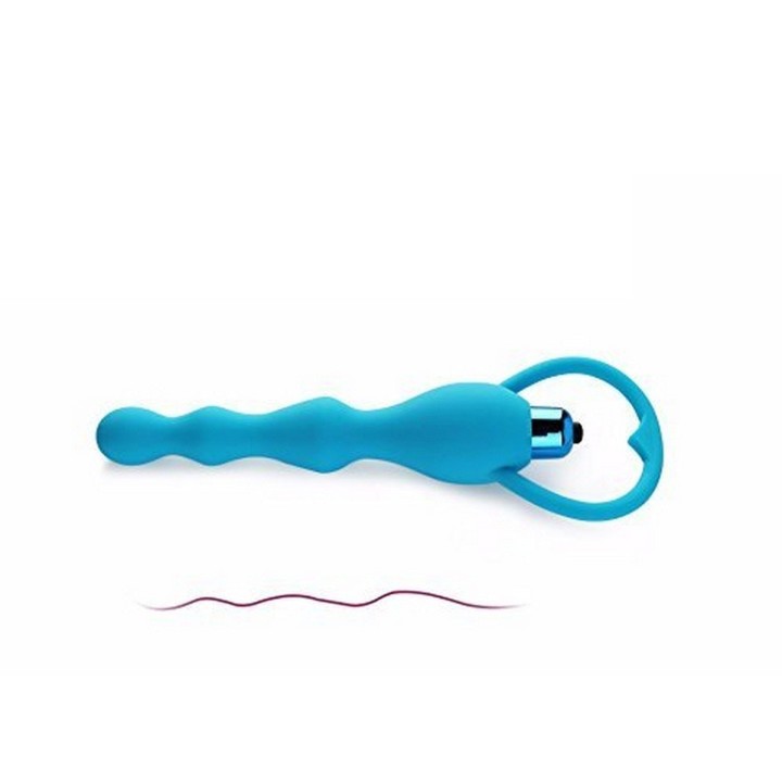 Plug Anal Vibrador Silicona Juguete + Baterias 26495-16