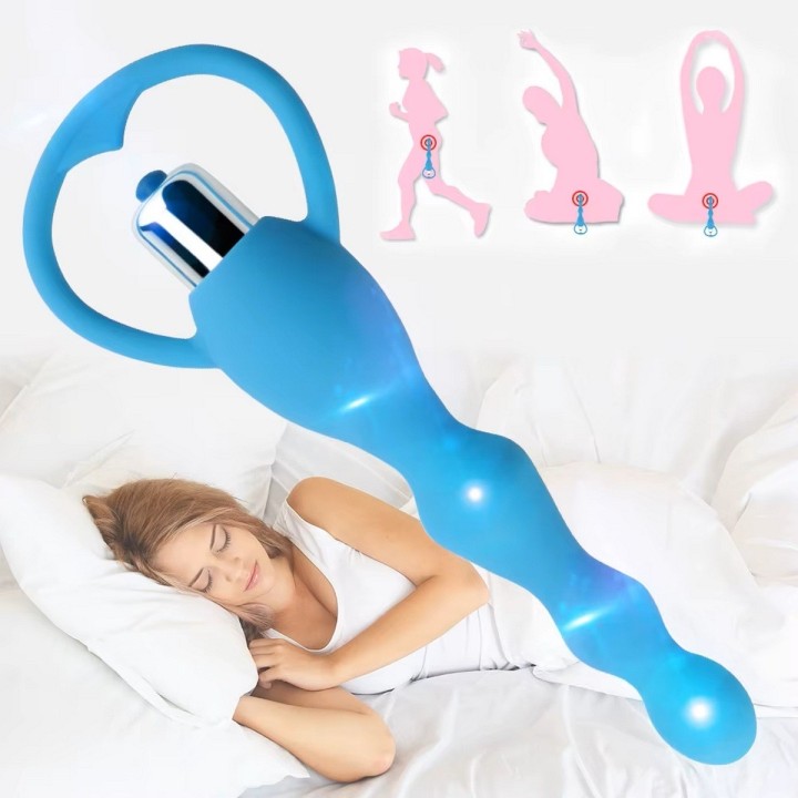 Plug Anal Vibrador Silicona Juguete + Baterias 26495-16