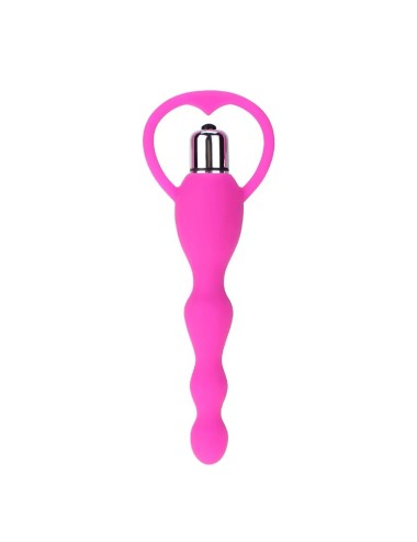 Plug Anal Vibrador Silicona Juguete + Baterias 26495-16