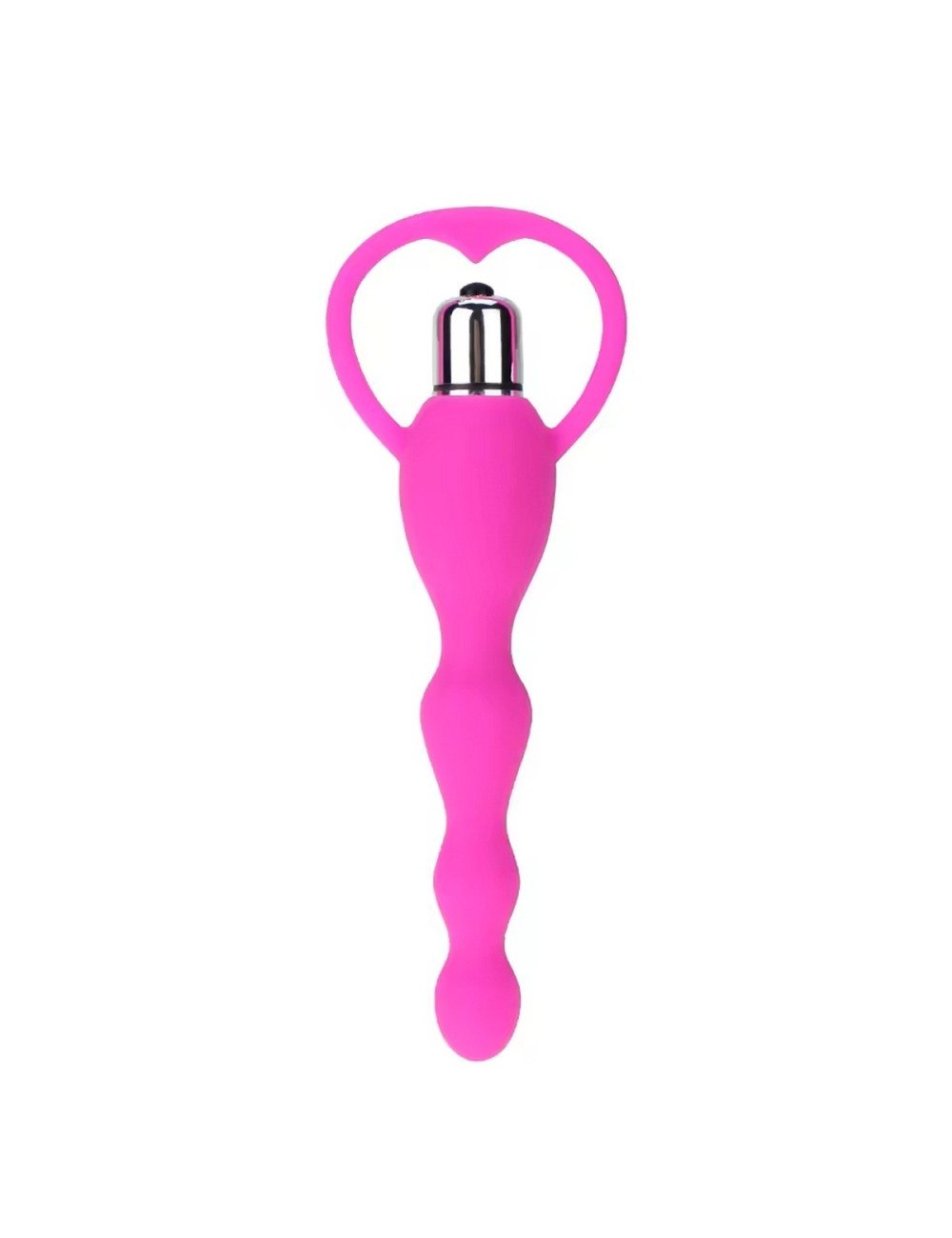 Plug Anal Vibrador Silicona Juguete + Baterias 26495-16