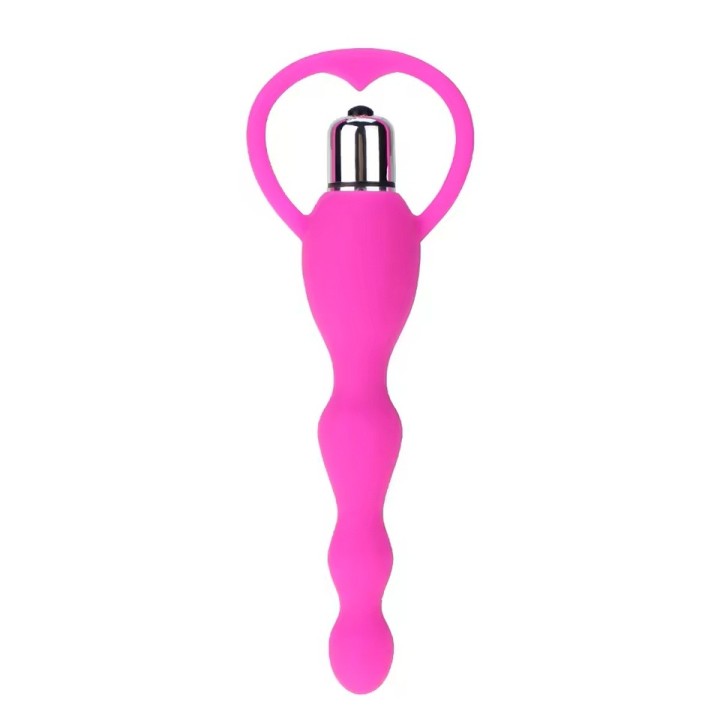 Plug Anal Vibrador Silicona Juguete + Baterias 26495-16