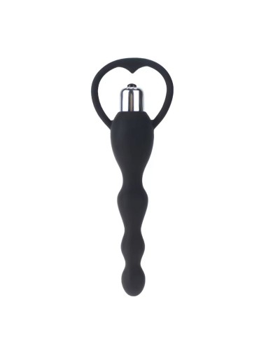 Plug Anal Vibrador Silicona Juguete + Baterias 26495-16