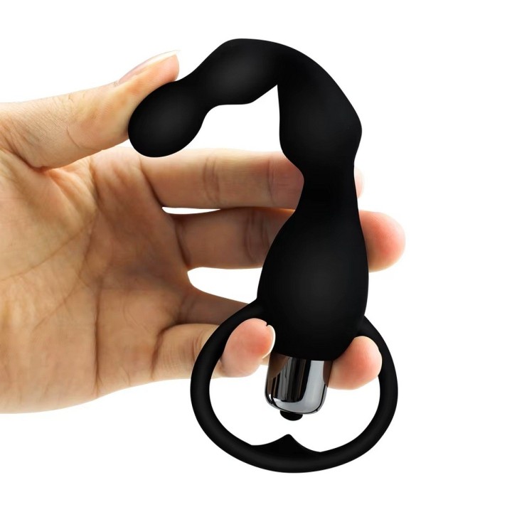 Plug Anal Vibrador Silicona Juguete + Baterias 26495-16