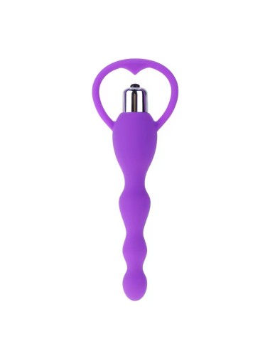 Plug Anal Vibrador Silicona Juguete + Baterias 26495-16