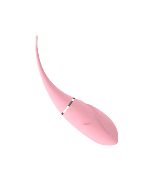 Vibrador Consolador Delfin Recargable Control Movil 26495-42