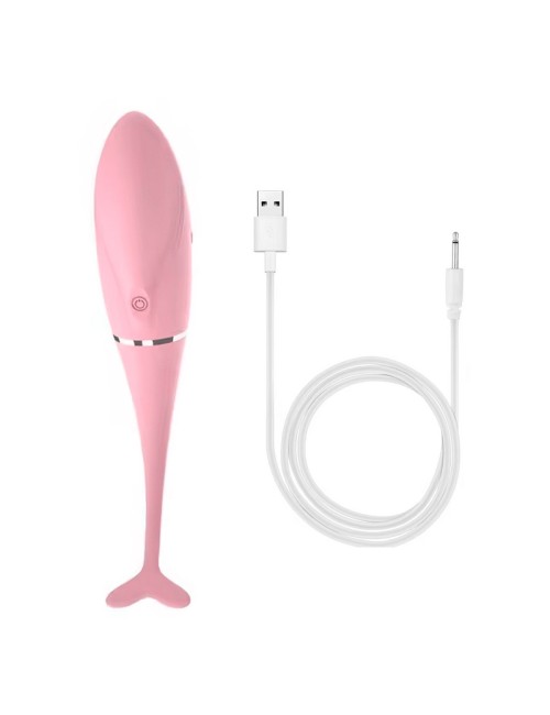 Vibrador Consolador Delfin Recargable Control Movil 26495-42